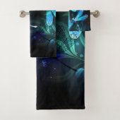 トンボ白熱［赤熱］光を放つイ湖 バスタオルセット (インサイチュ)