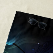 トンボ白熱［赤熱］光を放つイ湖 ビーチタオル (インサイチュ)