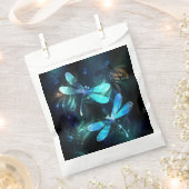 トンボ白熱［赤熱］光を放つイ湖 フェイバーバッグ (クリップ留めされた状態)