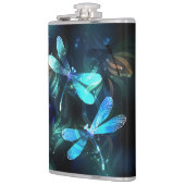 トンボ白熱［赤熱］光を放つイ湖 フラスク (左)