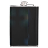 トンボ白熱［赤熱］光を放つイ湖 フラスク (裏面)