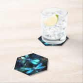 トンボ白熱［赤熱］光を放つイ湖 ペーパーコースター (インサイチュ)