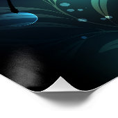 トンボ白熱［赤熱］光を放つイ湖 ポスター (コーナー)