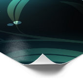 トンボ白熱［赤熱］光を放つイ湖 ポスター (コーナー)