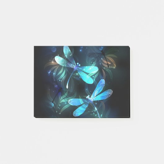 トンボ白熱［赤熱］光を放つイ湖 ポストイット (正面)