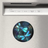 トンボ白熱［赤熱］光を放つイ湖 マグネット (インサイチュ (食洗機))