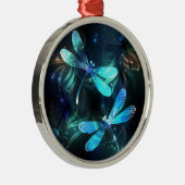 トンボ白熱［赤熱］光を放つイ湖 メタルオーナメント (右)