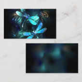 トンボ白熱［赤熱］光を放つイ湖 名刺 (正面/裏面)