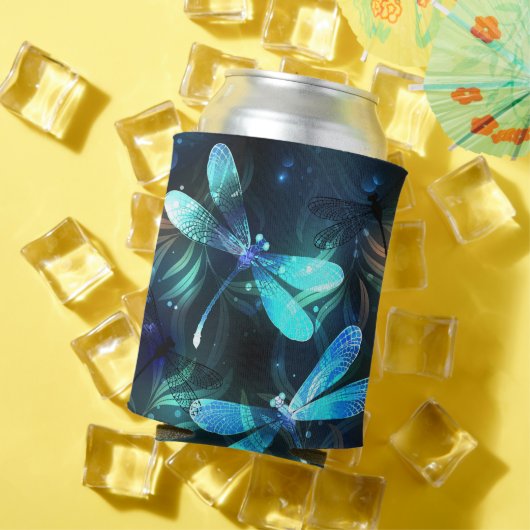 トンボ白熱［赤熱］光を放つイ湖 缶クーラー (インサイチュ 夏)