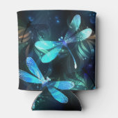 トンボ白熱［赤熱］光を放つイ湖 缶クーラー (裏面)