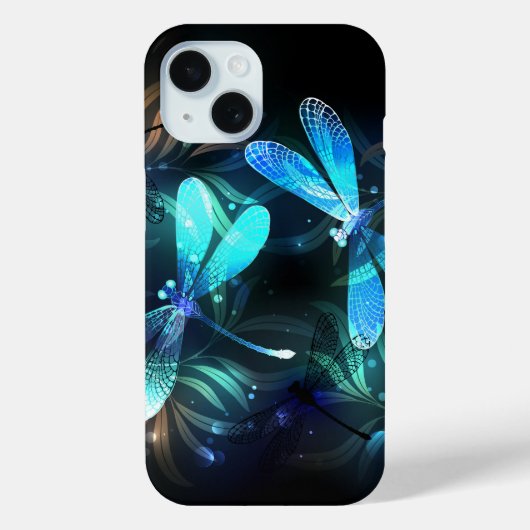 トンボ白熱［赤熱］光を放つイ湖 Case-Mate iPhoneケース (裏面)