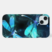 トンボ白熱［赤熱］光を放つイ湖 iPhoneケース (裏面横)