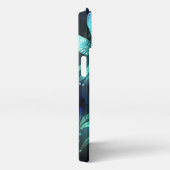 トンボ白熱［赤熱］光を放つイ湖 iPhoneケース (右側面)