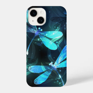 トンボ白熱［赤熱］光を放つイ湖 iPhone 14ケース