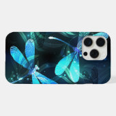 トンボ白熱［赤熱］光を放つイ湖 iPhoneケース (裏面横)