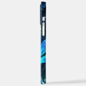 トンボ白熱［赤熱］光を放つイ湖 iPhoneケース (左側面)