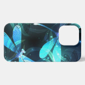 トンボ白熱［赤熱］光を放つイ湖 iPhoneケース (裏面横)