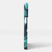 トンボ白熱［赤熱］光を放つイ湖 iPhoneケース (右側面)