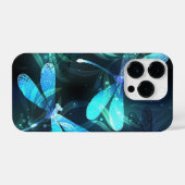 トンボ白熱［赤熱］光を放つイ湖 iPhoneケース (裏面横)