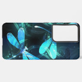 トンボ白熱［赤熱］光を放つイ湖 SAMSUNG GALAXYケース (左側面)