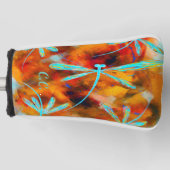 トンボ砂漠ゴルフヘッドカバー ゴルフヘッドカバー (正面)