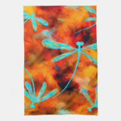 トンボ砂漠 キッチンタオル (縦)