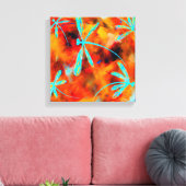 トンボ砂漠 キャンバスプリント (インサイチュ (リビング))