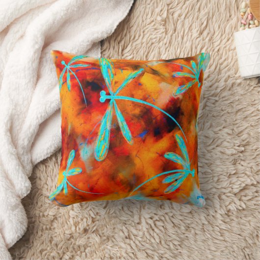 トンボ砂漠 クッション (ブランケット)