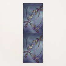 トンボ紫の夜のフリット風呂タオルセット