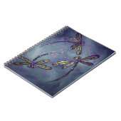 トンボ紫の夜逃げ ノートブック (左側)