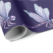 トンボ紫 ラッピングペーパー (ロールコーナー)
