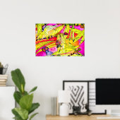 トンボ絵画イ色 ポスター (ホームオフィス)