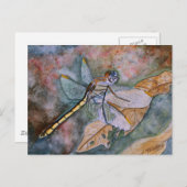 トンボ絵画イ ポストカード (正面/裏面)