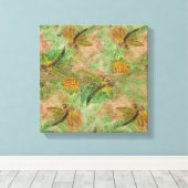 トンボ綿キャンディ キャンバスプリント (インサイチュ (ウッドフロア))