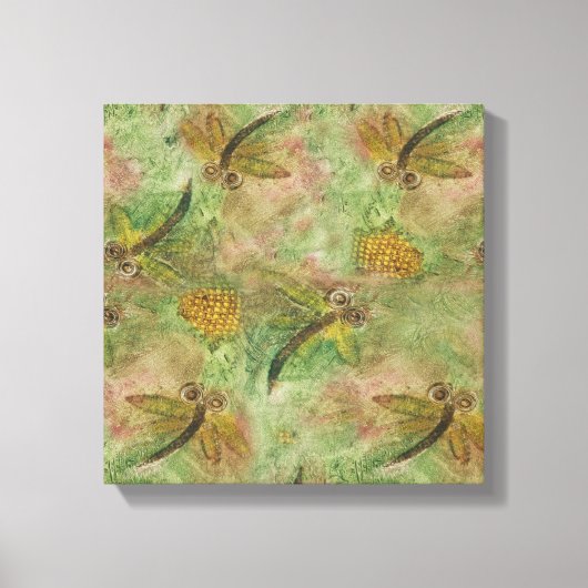 トンボ綿キャンディ キャンバスプリント (正面)