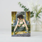 トンボ翼小妖精や小人 ポストカード (スタンド正面)