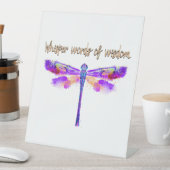 トンボ翼 台座サイン (インサイチュ)