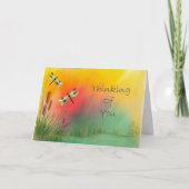 トンボ考えイのカード カード (正面)