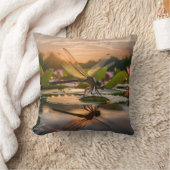 トンボ自然 クッション (ブランケット)