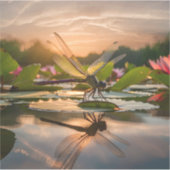 トンボ自然 シール (正面)