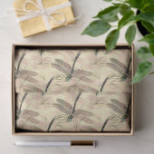 トンボ芸術的イ金ゴールドデザインパターン分離 薄葉紙 (ギフト)