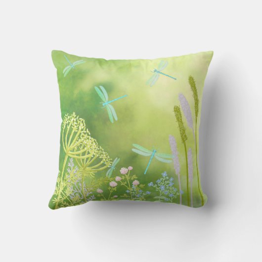 トンボ草原 クッション (裏面)