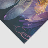 トンボ蓮の花の切り離 薄葉紙 (詳細)