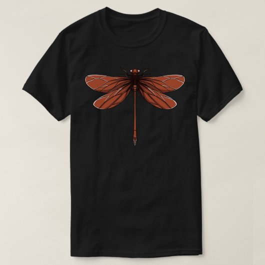 トンボ虫トンボ竜フライ Tシャツ (デザイン正面)
