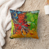 トンボ装飾用クッション クッション (ブランケット)