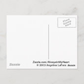 トンボ記念詩 ポストカード (裏面)