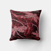 トンボ赤い霞 クッション (裏面)