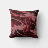 トンボ赤い霞 クッション (正面)