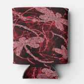 トンボ赤い霞 缶クーラー (裏面)