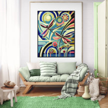 トンボ踊り：アールデコ飛行